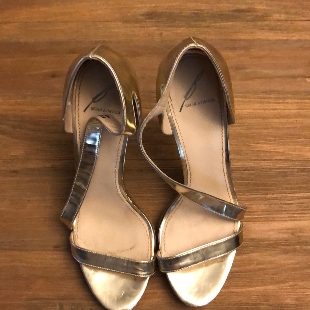 Gold B by Brian Atwood heels